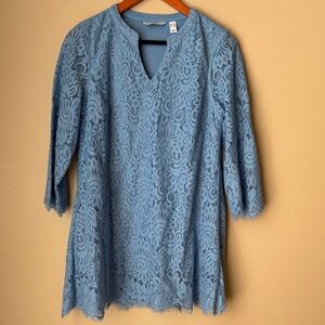 Isaac Mizrahi Women’s dress mini lace long sleeves - size XS